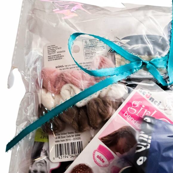 Huge Hair Accessory Lot Jasmine Ties Elastics Mesh Headband Pearl Scrunchies - Picture 4 of 6